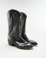 Vintage Elanco Black Cowboy Boots - EUR 43