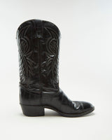 Vintage Elanco Black Cowboy Boots - EUR 43