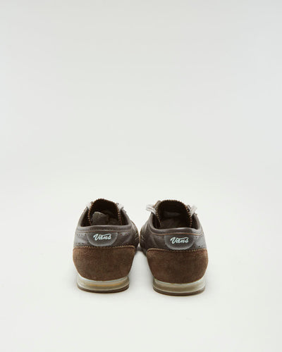 00s Vans Samone Brown Trainers - UK 5