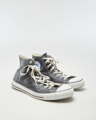 Converse Black Leather Chuck Taylors - EUR44