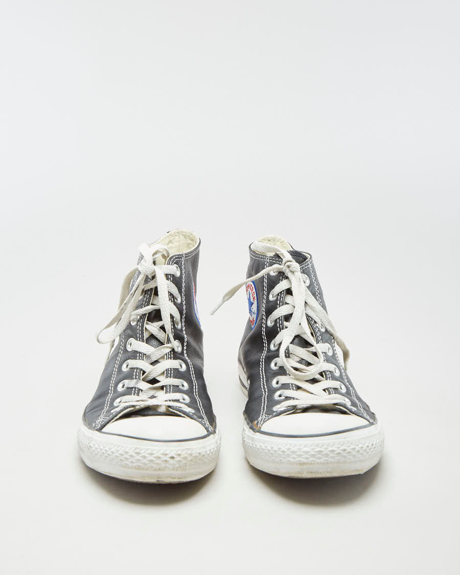 Converse Black Leather Chuck Taylors - EUR44