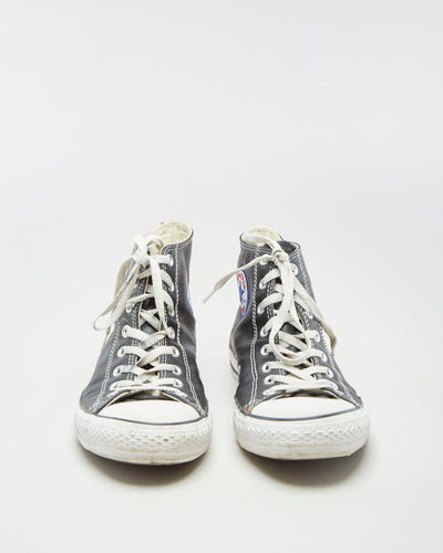 Converse Black Leather Chuck Taylors - EUR44