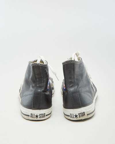 Converse Black Leather Chuck Taylors - EUR44
