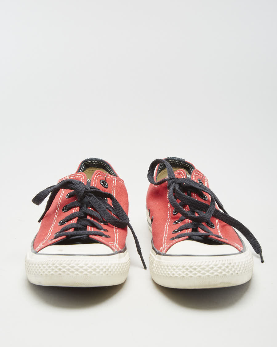 Converse Red Low Top Chuck Taylors - EUR 41.5