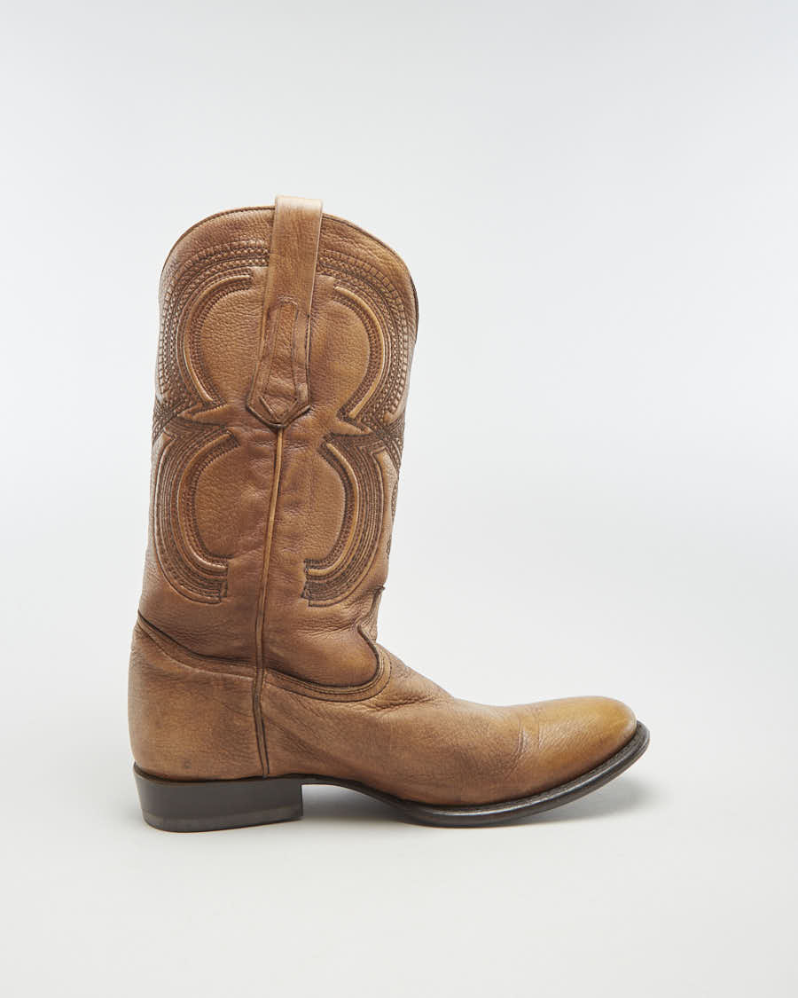 Vintage 90s Cuadra Men's Brown Cowboy Boots - US 11.5