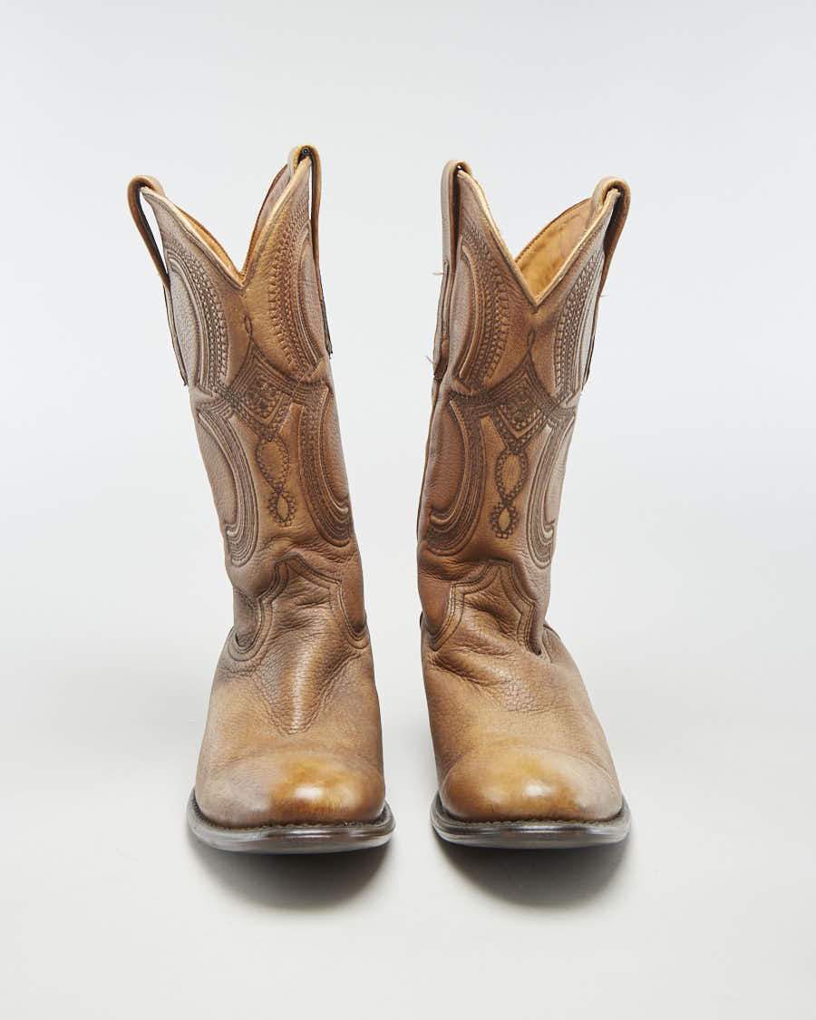 Vintage 90s Cuadra Men's Brown Cowboy Boots - US 11.5