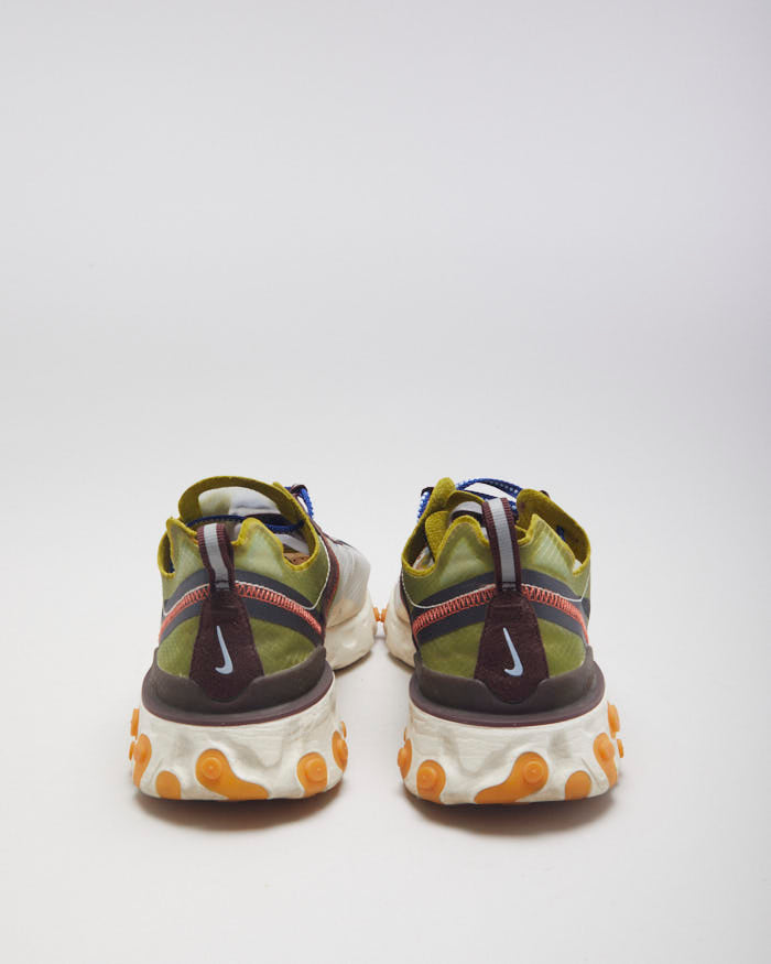 Nike React Element 87' "Moss" Black El-Dorado - UK 8