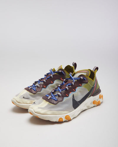 Nike React Element 87' "Moss" Black El-Dorado - UK 8