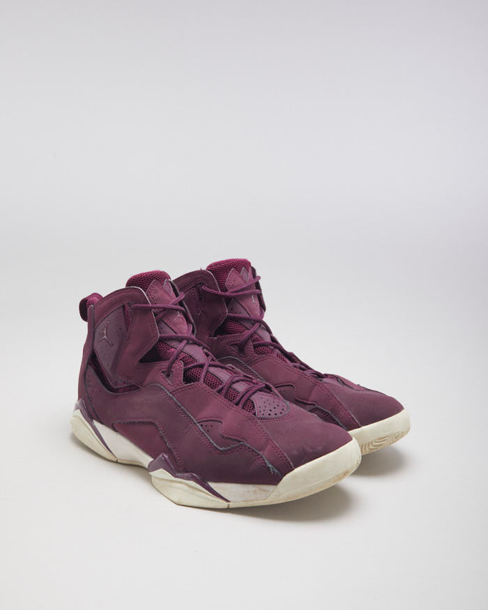 Nike Men's Air Jordan True Flight Burgundy - UK 7.5
