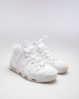 Nike Air More Uptempo Triple White - UK 8.5