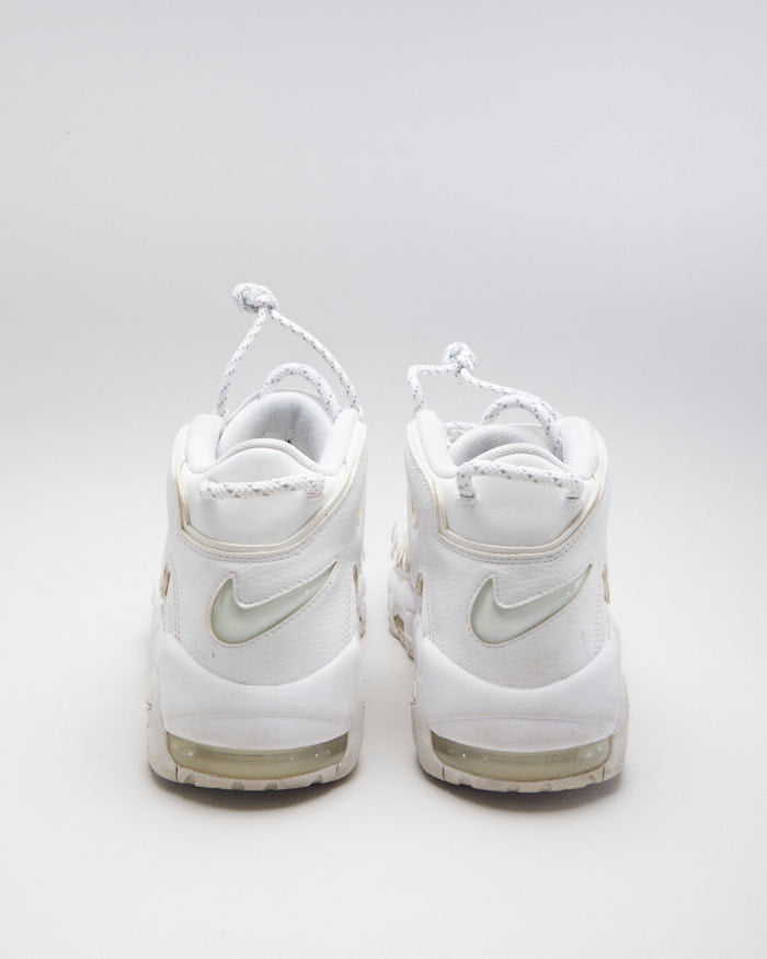 Nike Air More Uptempo Triple Blanco - Uk 8.5 – Rokit