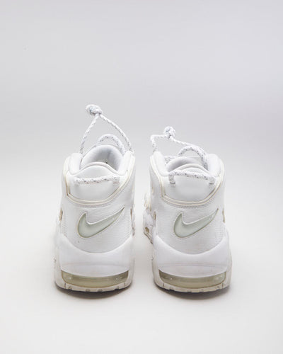 Nike Air More Uptempo Triple White - UK 8.5