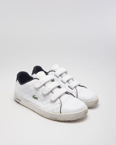Lacoste Embossed Velcro Trainers - UK 9