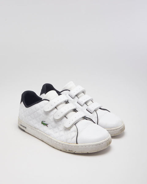 Lacoste Embossed Velcro Trainers UK – Rokit