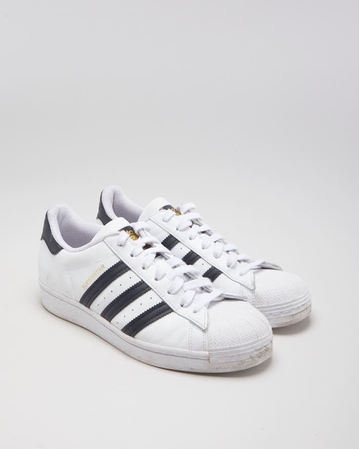 Adidas Originals Superstar Black & White - UK 6.5