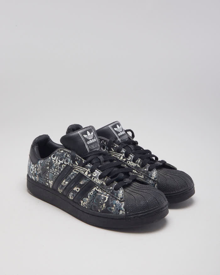 Vintage 2008 Adidas All Over Printed Superstar Trainers - UK 8