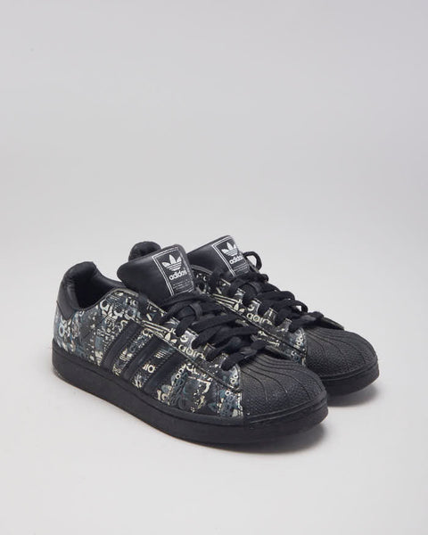 Vintage 2008 Adidas All Over Printed Superstar Trainers - UK