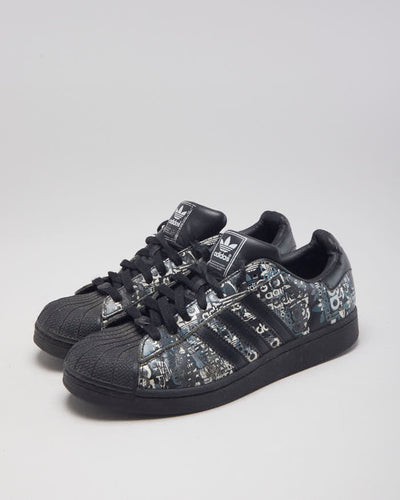 Vintage 2008 Adidas All Over Printed Superstar Trainers - UK 8