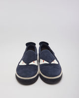 Fendi Monster 3D Eyes Slip-On Trainers - UK 8