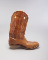 Vintage Men's Brown Cowboy Boots - UK 13