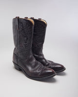 Vintage Men's Mason Western Cowboy Boots - UK 9