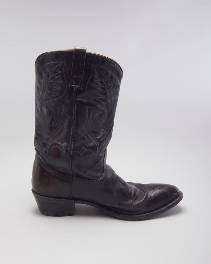 Vintage Men's Mason Western Cowboy Boots - UK 9