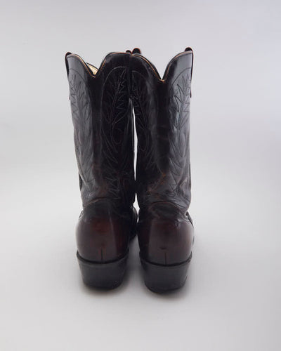 Vintage Men's Mason Western Cowboy Boots - UK 9