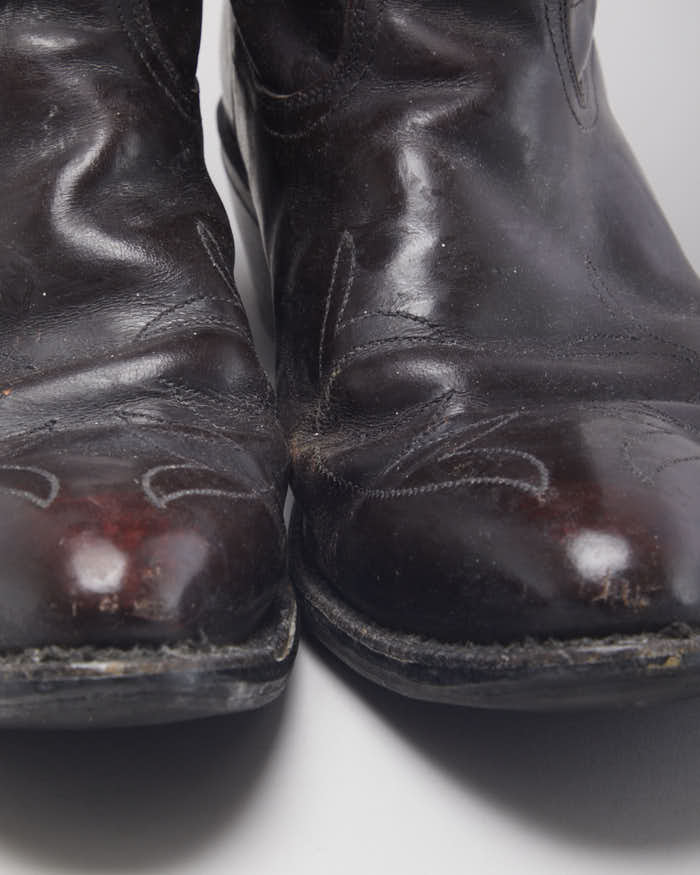 Vintage Men's Mason Western Cowboy Boots - UK 9