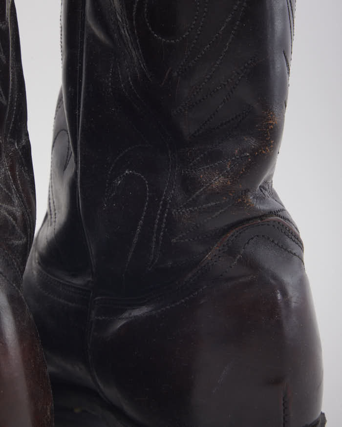 Vintage Men's Mason Western Cowboy Boots - UK 9