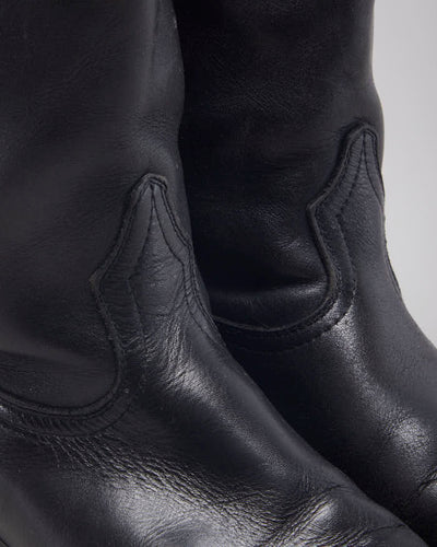 Vintage Boulet Cowboy Boots - UK 7.5