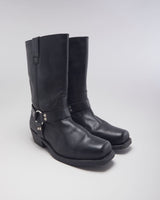 Vintage Spirit Heeled Biker Boots - UK 13