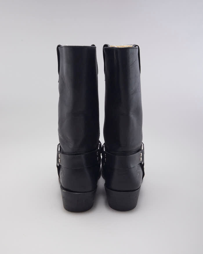 Vintage Spirit Heeled Biker Boots - UK 13