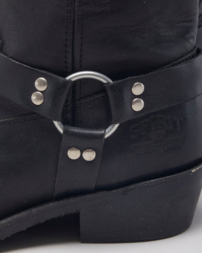 Vintage Spirit Heeled Biker Boots - UK 13