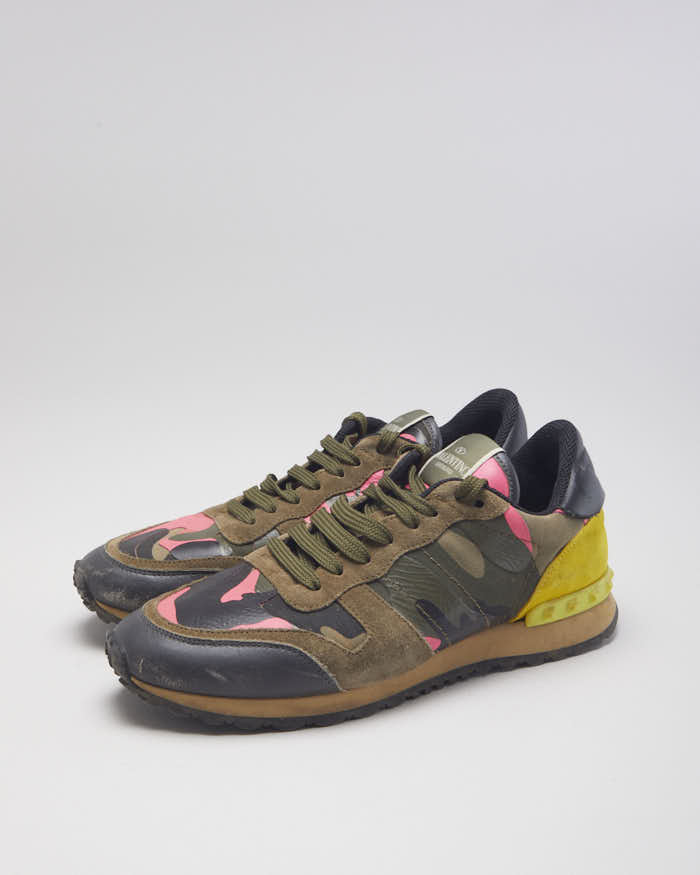 Valentino Garavani Rockrunner Mesh Sneakers UK - Main Image