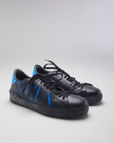 Valentino Low Spiked Spell Out Trainers - UK 7