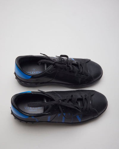 Valentino Low Spiked Spell Out Trainers - UK 7