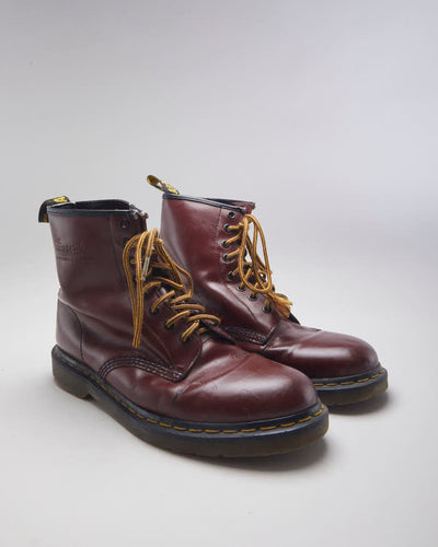 Vintage 90's Dr Martens 1460 Oxblood boots - UK 9