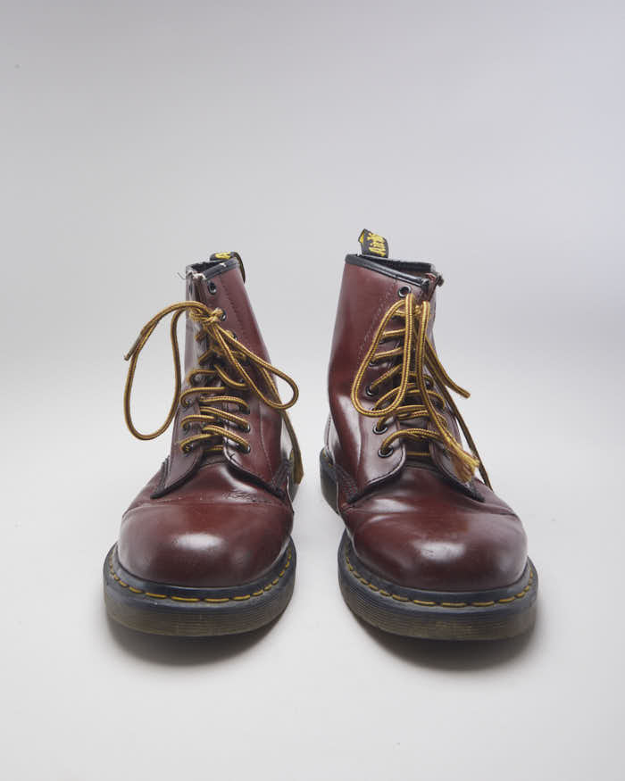 Vintage 90's Dr Martens 1460 Oxblood boots - UK 9 – Rokit