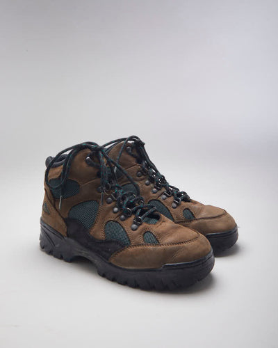 Vintage Colorado Two Tone Mid Hiking Boots - UK 8.5