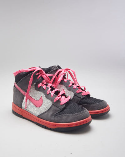 Vintage Women's Nike Dunk High Premium Glitter - UK 4.5