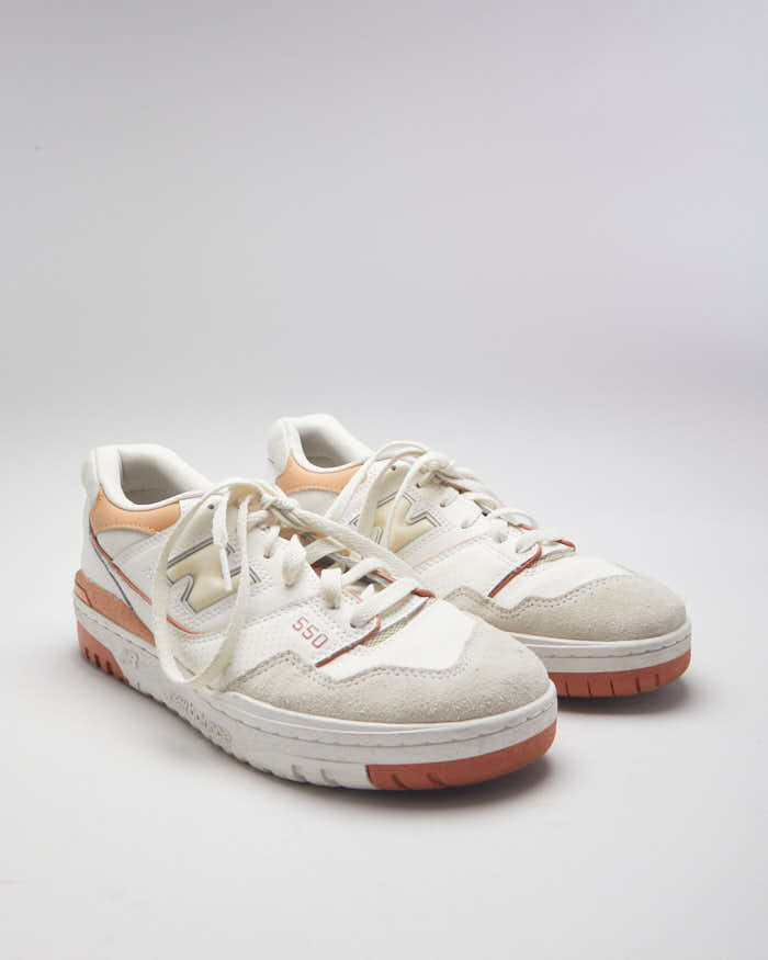 New Balance 550 Au Lait Cream Brown Trainers - UK 7.5