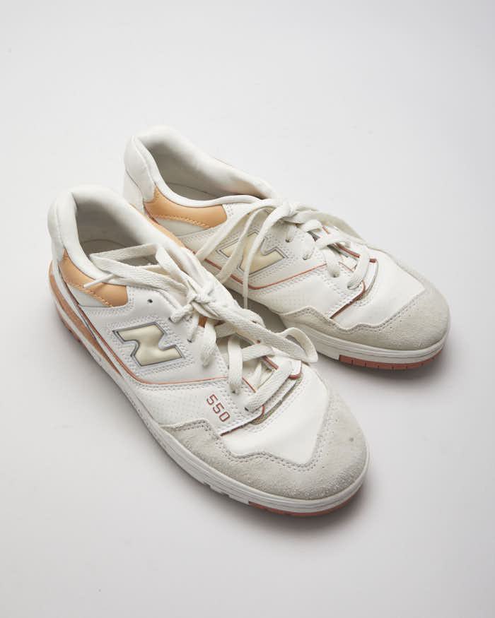 New Balance 550 Au Lait Cream Brown Trainers - UK 7.5