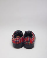 Vintage Converse Low Tartan Print Trainers - UK 6
