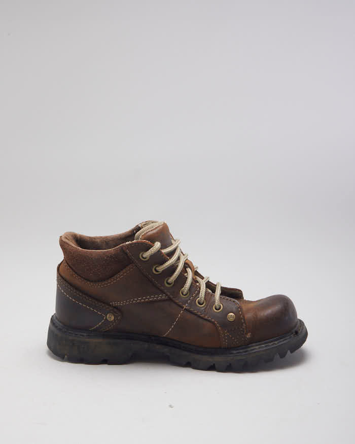 Vintage CAT Leather Ankle Boots - UK 5.5