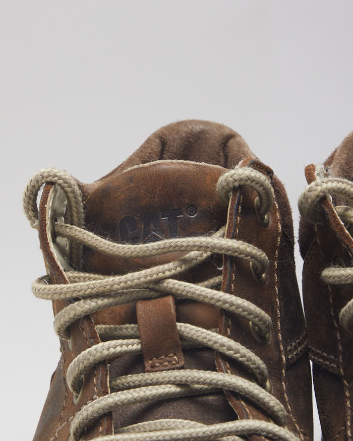 Vintage CAT Leather Ankle Boots - UK 5.5