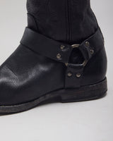 Vintage FRYE High Zip Leather Boots - UK 8
