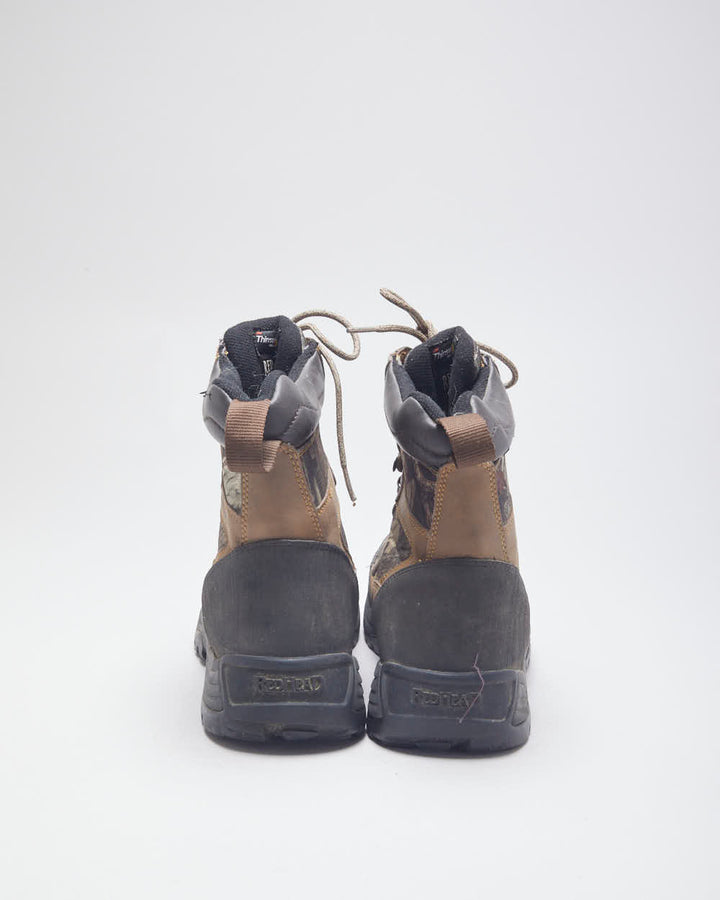 Vintage Red Head Co. Real Tree Camo Boots - UK 8.5