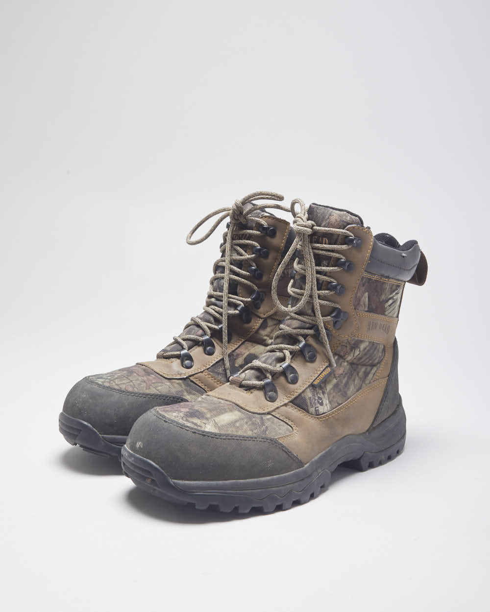 Vintage Red Head Co. Real Tree Camo Boots - UK 8.5