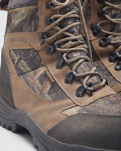 Vintage Red Head Co. Real Tree Camo Boots - UK 8.5