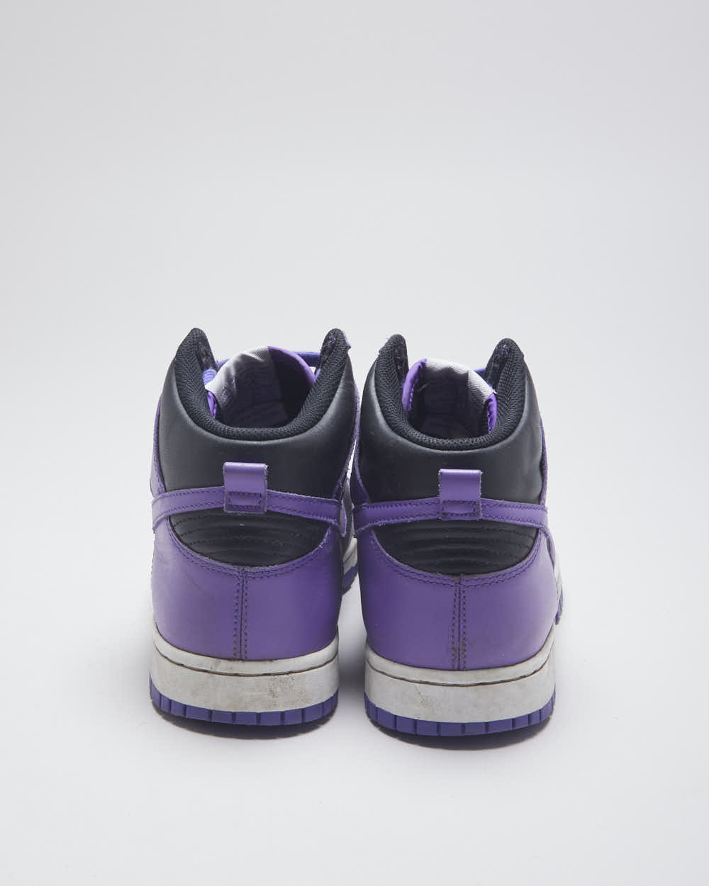 Nike Dunk High Purple &amp; Black Trainers - UK 9